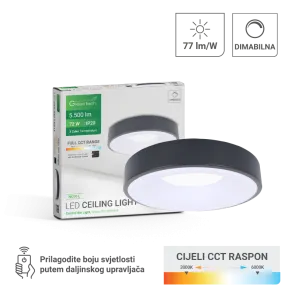 Smart LED ceiling light 72 W 5500 lm 3000–6000 K | NOIR-L