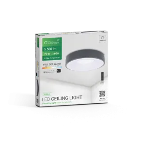 Smart LED ceiling light 72 W 5500 lm 3000–6000 K | NOIR-L