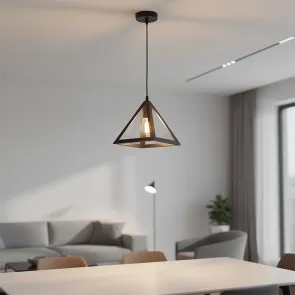 Black pendant light E27 up to 20 W | PL-2522