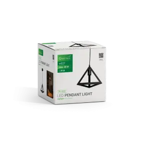 Black pendant light E27 up to 20 W | PL-2522