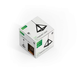 Črna viseča svetilka E27 do 20 W | PL-2522
