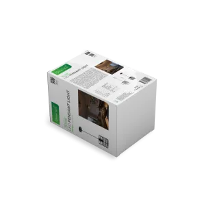 Črna viseča svetilka E27 do 20 W | PL-1616R