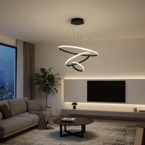 Pametna LED viseča svetilka 75 W 3500 lm | SPIRALLUMI