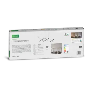 Pametna LED viseča svetilka 36 W 1800 lm | ENTRELACE