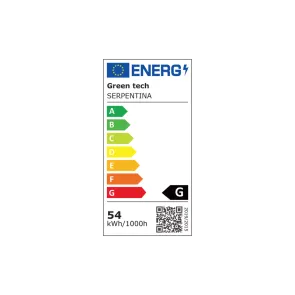 Smart LED pendant light 54 W 2700 lm | SERPENTINA