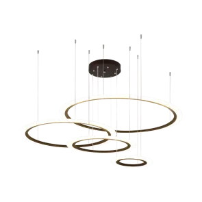 Pametna LED viseča svetilka 125 W 6250 lm | RINGSYMPHONY