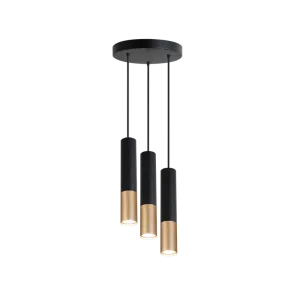 Pendant light 3 × GU10 round base | VELORA-3S