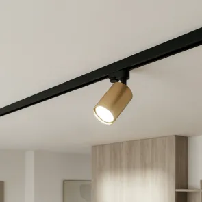 Gold track light GU10 up to 7 W | L200-GOLD