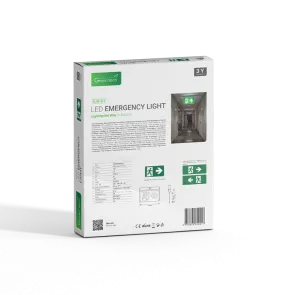 LED emergency light 3 W up to 3 h | EL06-3LF