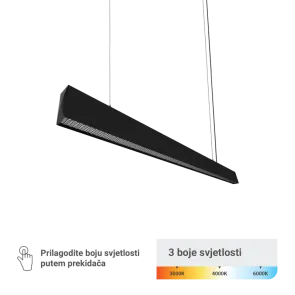 Linearna LED svetilka 40 W 3CCT 4000 lm | LL-3880-3CCT-40W