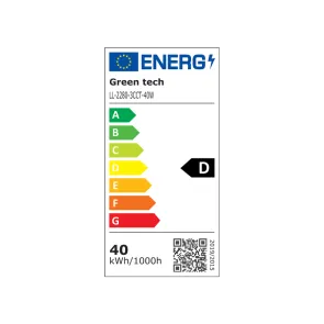 Linearna LED svetilka 40 W 5200 lm 3CCT | LL-2280-3CCT-40W
