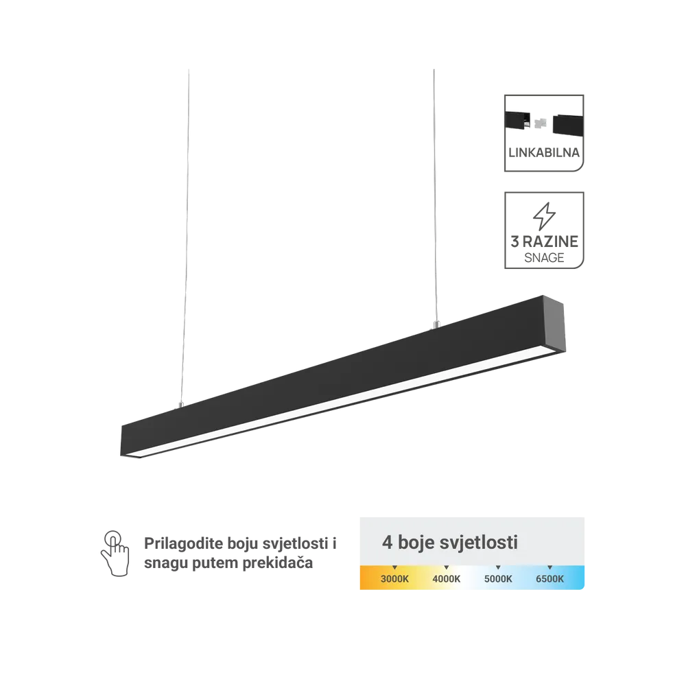Modularna LED svetilka 40/50/60 W 7800 lm | LL-5070-60W