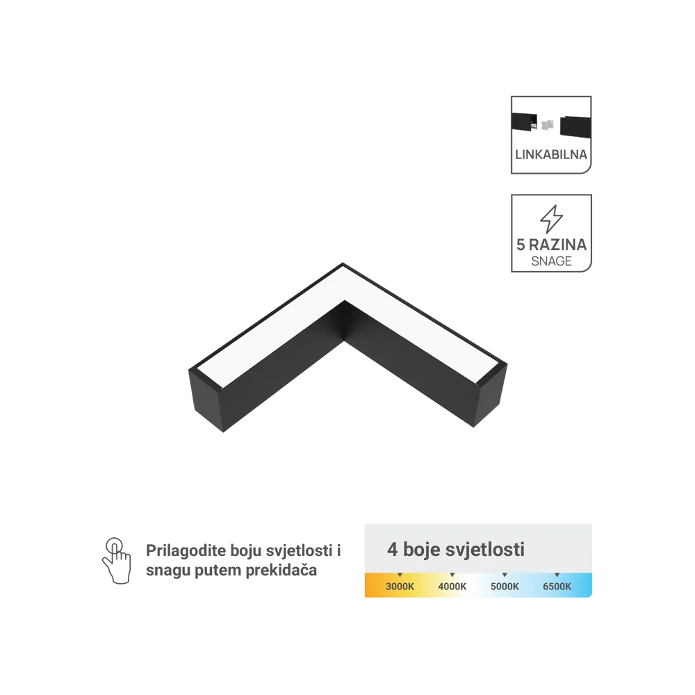 LED L-module 15–40 W 5200 lm 4CCT | LL-5070-40W-L