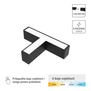 LED T-modul 15–40 W 5200 lm 4CCT | LL-5070-40W-T