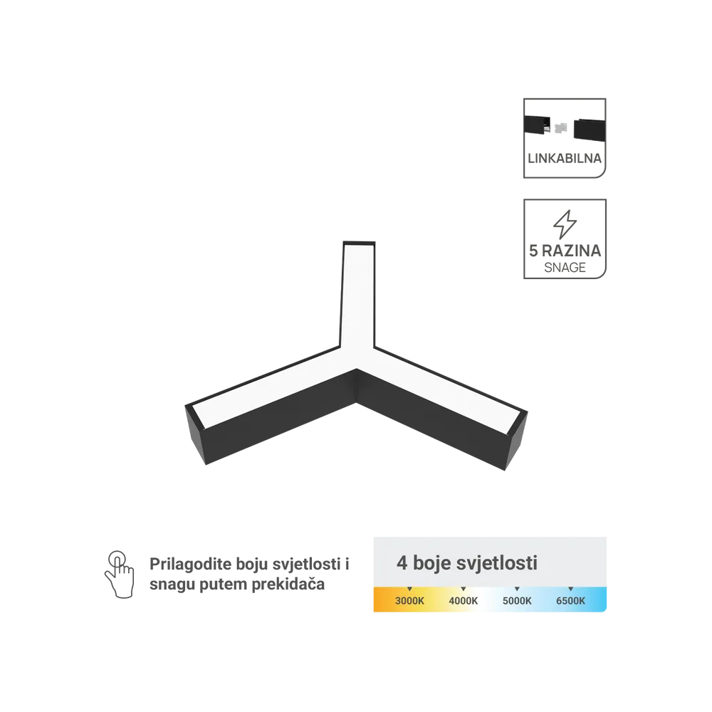 LED Y-module 15–40 W 5200 lm 4CCT | LL-5070-40W-Y