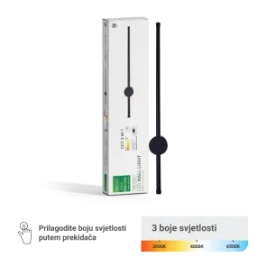 LED wall light 12 W 840 lm 3CCT | AXEL SLIM-1