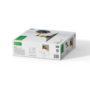 Črna stenska svetilka E27 do 20 W | WL-2615