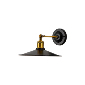 Black wall light E27 up to 20 W | WL-2615