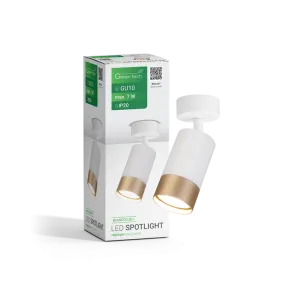 White-gold GU10 spot light | BIANCOLUX-1