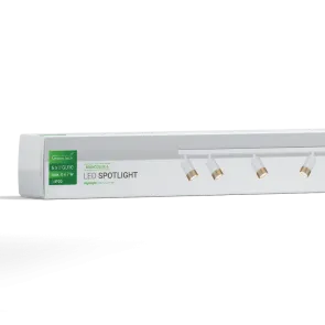 White-gold spot light 6 × GU10 | BIANCOLUX-6