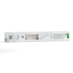 White-gold spot light 6 × GU10 | BIANCOLUX-6