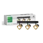 Black-gold spot light 3 ×...