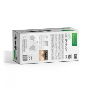 Black spot light 2 × E27 up to 2 × 12 W | AUREA-2