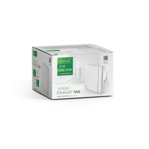 Izpušni ventilator 10 W 95 m³/h IPX4 bel | GVF-100J-WH