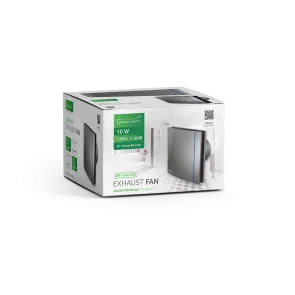 Extractor fan 10 W 95 m³/h IPX4 anthracite | GVF-100J-ANT
