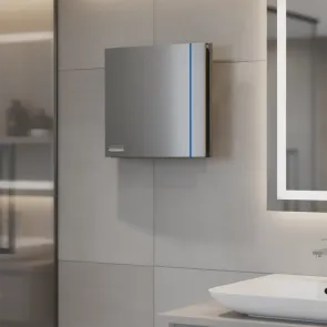 Izpušni ventilator 10 W 95 m³/h IPX4 antracit | GVF-100J-ANT
