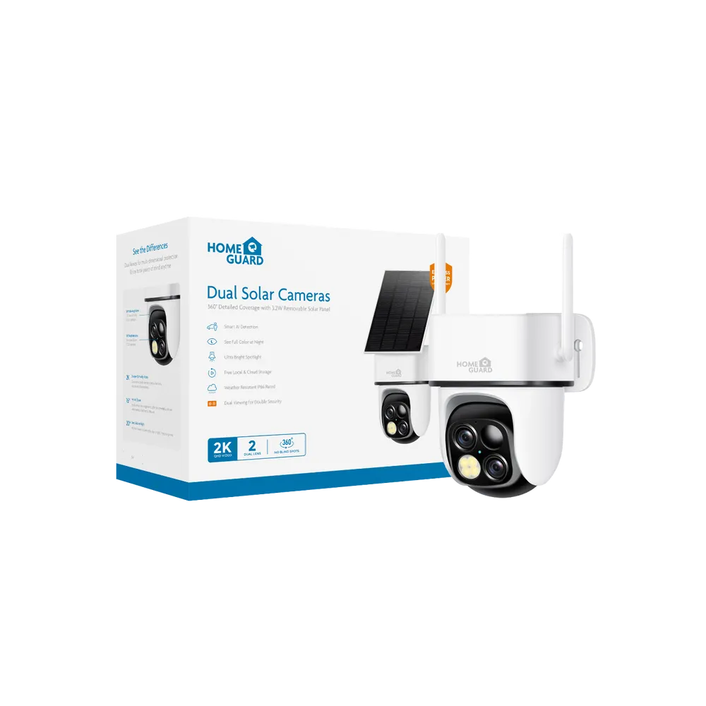 Solarna 2K PTZ kamera 3 MP IP66 AI | HGWBC-359S