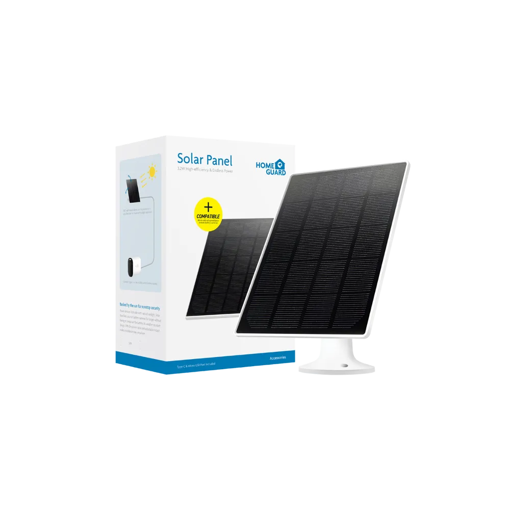 Solar panel for cameras 3.2 W IP66 | HGBSP-351