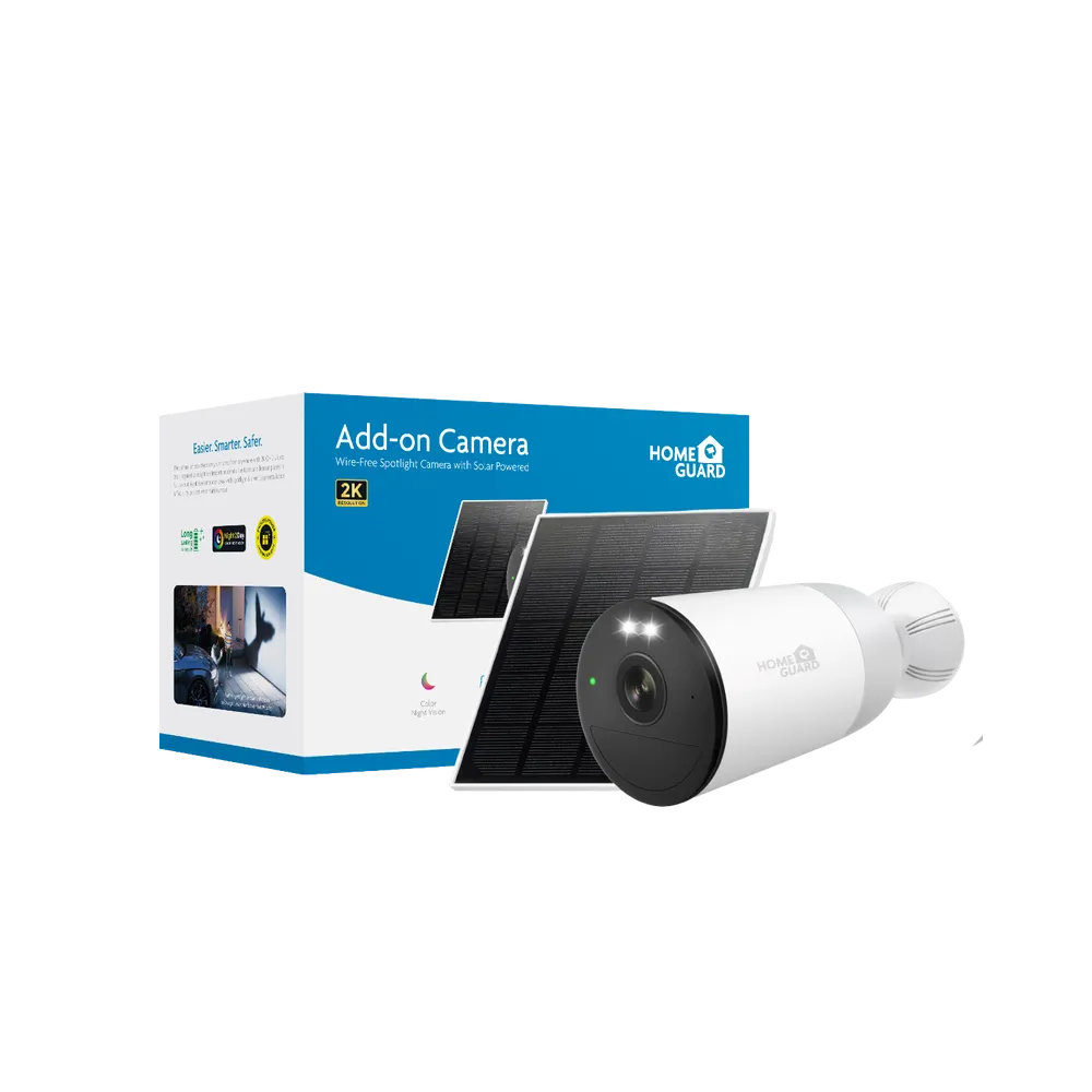 Dodatna solarna kamera 4 MP IP66 | HGWBK-355S