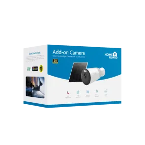 Dodatna solarna kamera 4 MP IP66 | HGWBK-355S