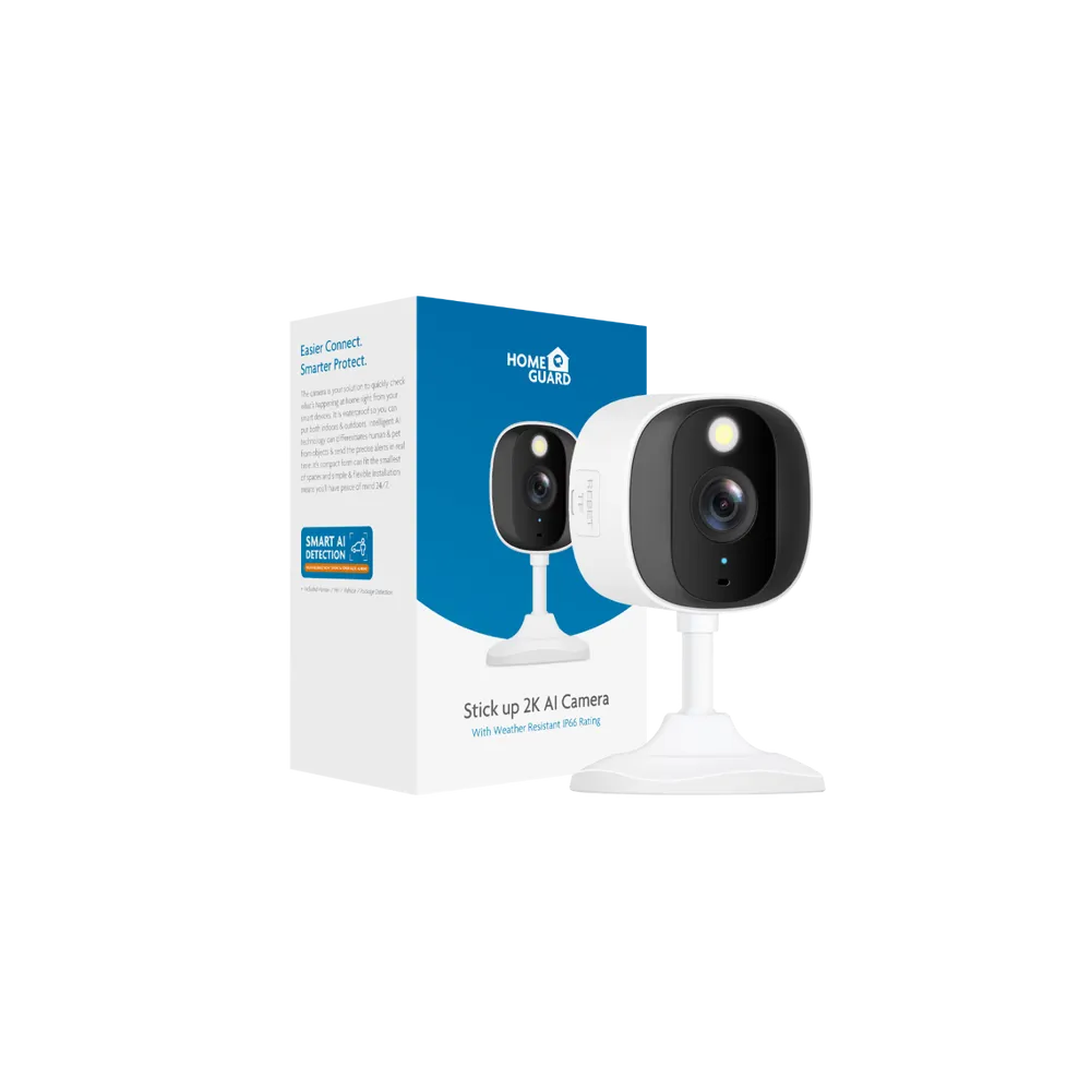 2K Wi-Fi IP camera 140° IP66 AI | HGWIP-814