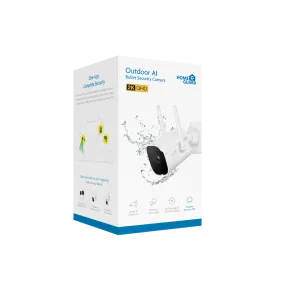 2K Bullet Wi-Fi camera IP66 110° AI | HGWOB-256