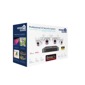 PoE kit 8CH + 4 cameras 4 MP | HGNVK-84804