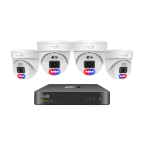 PoE kit 8CH + 4 cameras 4 MP | HGNVK-84804