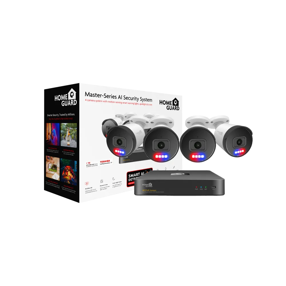 4K PoE komplet 8CH + 4 kamere 8 MP | HGNVK-88504
