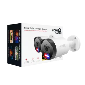 4K PoE Bullet kamera 8 MP IP66 120° | HGNHK-938CAM