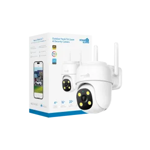 Outdoor 2K PTZ camera IP66 16× zoom | HGWOB-255