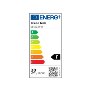 LED stropna svetilka 20 W senzor | CLS-E300-20W-NW