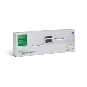 Dekorativna LED svetilka 12 W 3CCT | WAVEFUSION-12W