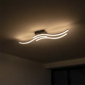 Decorative LED ceiling light 18 W 3CCT | WAVEFUSION-18W