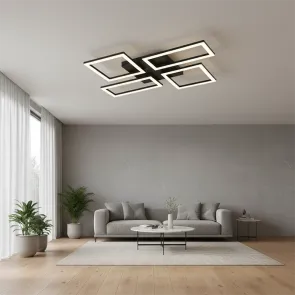 Black LED light 136 W 9520 lm 3CCT | VECTORLIGHT-136W