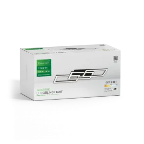 Črna LED svetilka 108 W 7560 lm 3CCT | VECTORLIGHT-108W