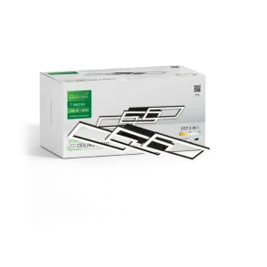 Črna LED svetilka 108 W 7560 lm 3CCT | VECTORLIGHT-108W