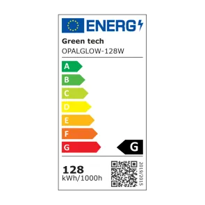 Dekorativna LED svetilka 128 W 3CCT | OPALGLOW-128W