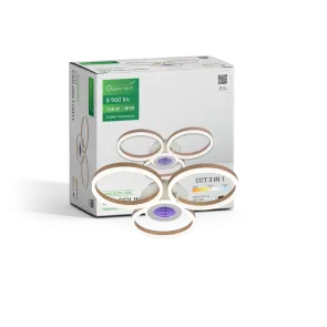 Decorative LED ceiling light 128 W 3CCT | OPALGLOW-128W
