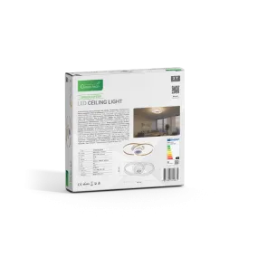 Decorative LED ceiling light 92 W 3CCT | OPALGLOW-92W